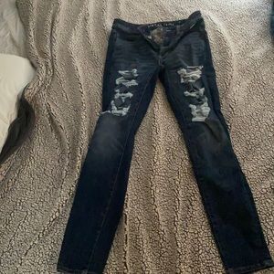 Dark jeans from American eagle